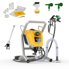 Wagner Airless HEA Control Pro 250M + Düsenverlängerung 30 cm + Düsen 515 & 619 + TipClean + Abdeck-Set