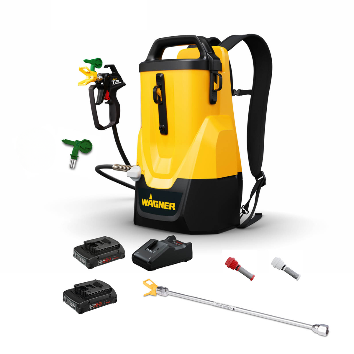 Airless Control Pro 300 Move 18V Kit + Akku + D&uuml;senverl&auml;ngerung 25cm + D&uuml;se 517